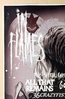 In Flames  All That Remains  Gojira  36 Crazyfists Poster 2008 Org Concert Flyer