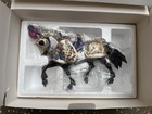 New Nib Breyer  79197 The Great Horse In Armor Black Medieval Knight Porcelain