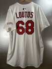 St  Louis Cardinals Game Issued Used White Tag Nike Jersey 2025 Sz 48 Loutos