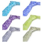 6pcs Men s Skinny Tie Jacquard Woven Classic Necktie Business Wedding Party Ties