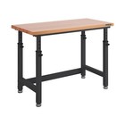Seville Classics Ultrahd Height Adjustable Workbench 48 w X 24 d X 28 5 to 42  H