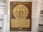 C  1950s Vintage Daisy Air Rifle Instruction Manual