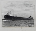1994 Vintage Photograph Great Lakes Freighter Leon Falk Jr Ship National   
