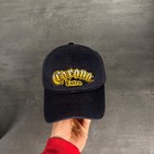 Corona Extra Hat Mens Navy Embroidered Logo Adjustable Beer Trucker Baseball Cap