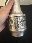 Vintage Norway Pewter 7  Pitcher Viking Queen Traveling Astri Holthe Norsk Tinn