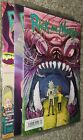 Rare Htf Rick Morty 1 2 3 Mx Mexico Foreign Variant Pack Sygh Gabo Blank Four