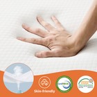 Tri-fold Memory Foam Mattress Portable Foldable Mattress Topper W washable Cover