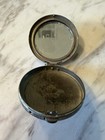 Vintage Elgin American Powder Compact Art Deco Engine Turned Mirror 1930s