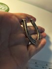 Vintage Sterling Silver Horse Shoe Moneyclip 1950 s