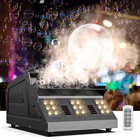Fog Bubble Machine 18led Rgb Stage Light Smoke Machine Dmx Remote Dj Lights