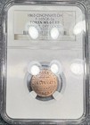 1863 Cincinnati  Ohio Wright Civil War Token F-165gr-1a Ngc Ms-64 Rb