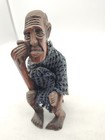 Rare-vintage-handmade African Tribal Wooden Figure Statue 5 5 -very Unique