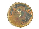 Vintage Chinese Hand Drum - Painted Dragon fenghuang Design - 10  Diameter