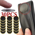 Uk 50x Glueless Bicycle Cycling Bike Tire Tyre Tube Puncture Patches Repair Kit