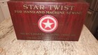 Classic Antique Star Twist Metal Sewing Cabinet