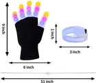 Joiedomi Led Light Up Gloves  Shoe Laces  Bracelet  3 Multicolor Modes