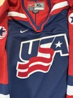 Vintage 2002 Nike Usa Winter Olympics Hockey Jersey Men s Size Xl Sewn Authentic