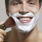 1pc Beard Care Shaving Brush For Men With Comfortable Handle Design