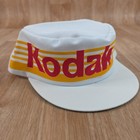 Vintage Kodak Film Racing Nascar Snapback Hat One Size Adjustable Yellow 