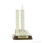 Twin Towers Nyc Statue New York City World Trade Center Replica Model  7 Inches 
