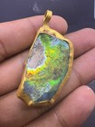 Rare Beautiful Old Ancient Roman Glass With Top Patina On Top Amulet From Afghan