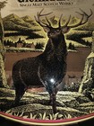Vintage Glenfiddich  valley Of The Deer  William Grant   Son Ltd Bar Mirror Sign