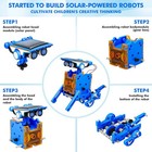 Solar Robot Kit 13-in-1 Stem Educational Building Experiments Kids Birthday Gift