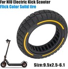 9 5x2 5-6 1 Off-road Solid Tire Replacement For Niu Kqi3 Pro max sport Yellow 1p