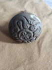 Vtg Antique Victorian Door Knob 2-1 4    H-286 1880 Ornate Cast Iron 