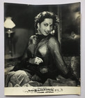 1954 Bollywood Lobby Card Bilwamangal Movie- Suraiya 10in X 12in  12844 