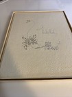 Vintage The Bride   s Book White Leatherette Gibson Norwalk Unused Zav