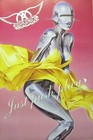 Aerosmith 2001 Just Push Play 2 Sided Promotional Poster Excellent New Old Stock