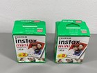 Genuine Fujifilm Instax Mini Instant Film Two Boxes Of 10 Sheets X 2 Packs New