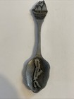 Blue Nose Nova Scotia Pewter Vintage Souvenir  Spoon Collectible