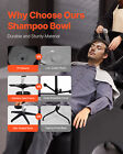 Portable Shampoo Bowl With Shower Head Bucket Drain Hose Adjustable Salon Sink