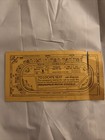 1951 Indianapolis 500 Mile International Sweepstakes Speedway Ticket Stub