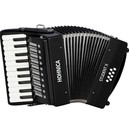Hohner 8 Bass Student X Piano Accordion With Bag And Straps  for Child 