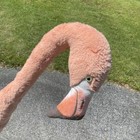 Rare Melissa   Doug Lifelike Plush Flamingo Stuffed Animal  over 4 Feet Tall 