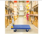 Siavonce Folding Platform Cart Heavy Duty Hand Truck Moving Push Flatbed Dolly