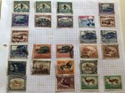 South Africa Used Stamps On Folded Album Page A10208