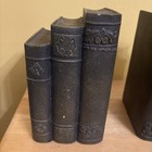 Pair Of Decorative    books    Left And Right Bookends