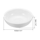 Ink Dish Plate For Chinese Calligraphy  Ceramics Ink Holder Rest Ink  White