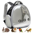 Portable Travel Pet Backpack Carrier Hamster Bag Guinea Pig Bird Small Dog Cat 
