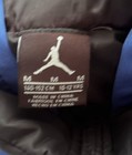 Jordan Boys M 10-12 Hooded Full Zip Puffer Jacket Colorblock Black Blue Orange