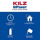 New Kilz 11748 Upshot Overhead Stain Blocker White Primer 10 Ounce Can 7456908