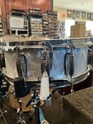 Used Gretsch Catalina Club 5x14 Snare Drum - White Satin Flame Nitron