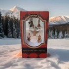 Harry Potter Miniature Holiday Ornaments Set Of Five Nib