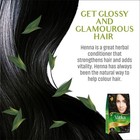 Vatika Henna Hair Color Rich Black 100  Amonia Free  6 Sachets X 10g 