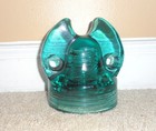 Nice Aqua Cd 263 Columbia Glass Insulator