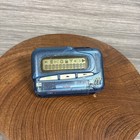 Vtg Motorola Ultra Express Flx Pager Light Blue Translucent Beeper Tested Works